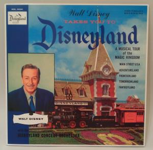 A Musical History of Disneyland - Walt Disney Takes you to Disneyland Gold Vinyl (01)